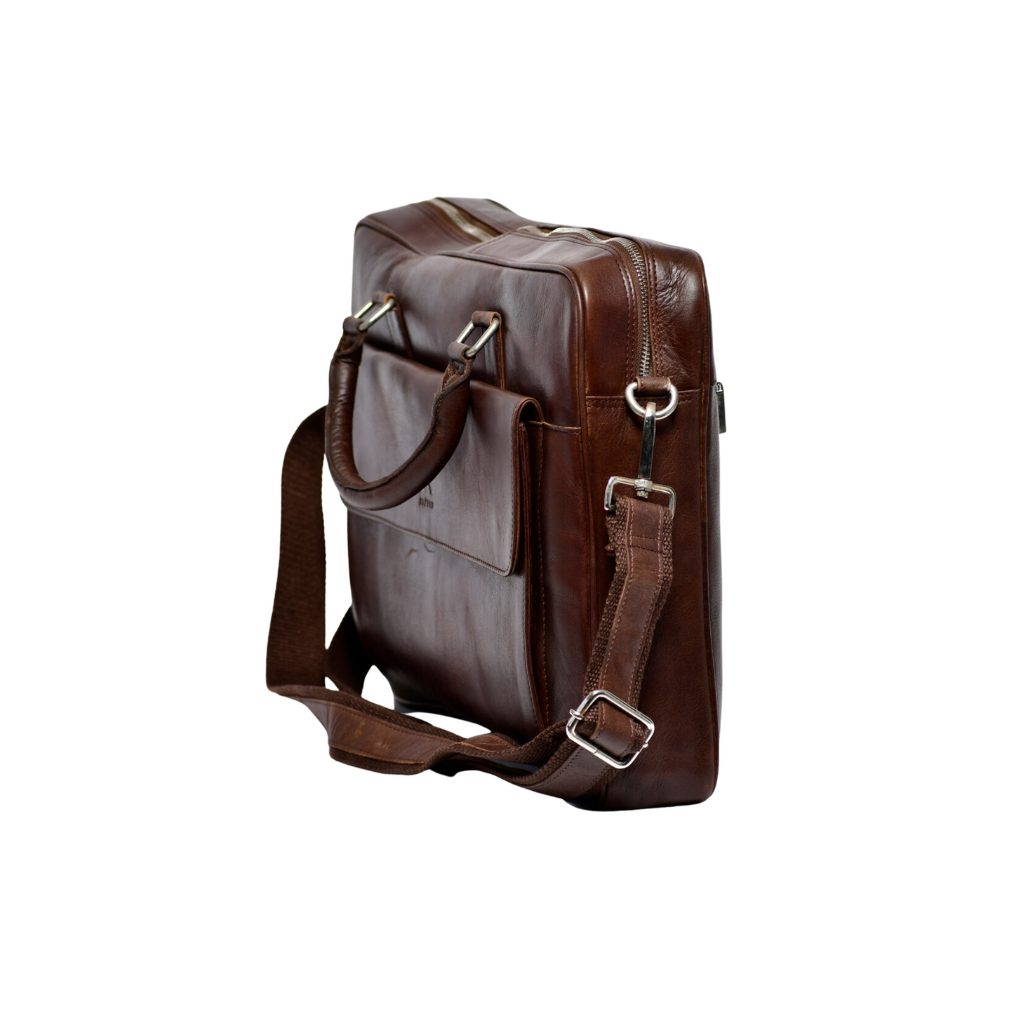 Brown Leather Laptop Bag