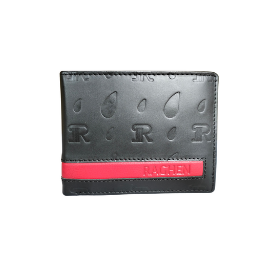 Black Leather Wallet 