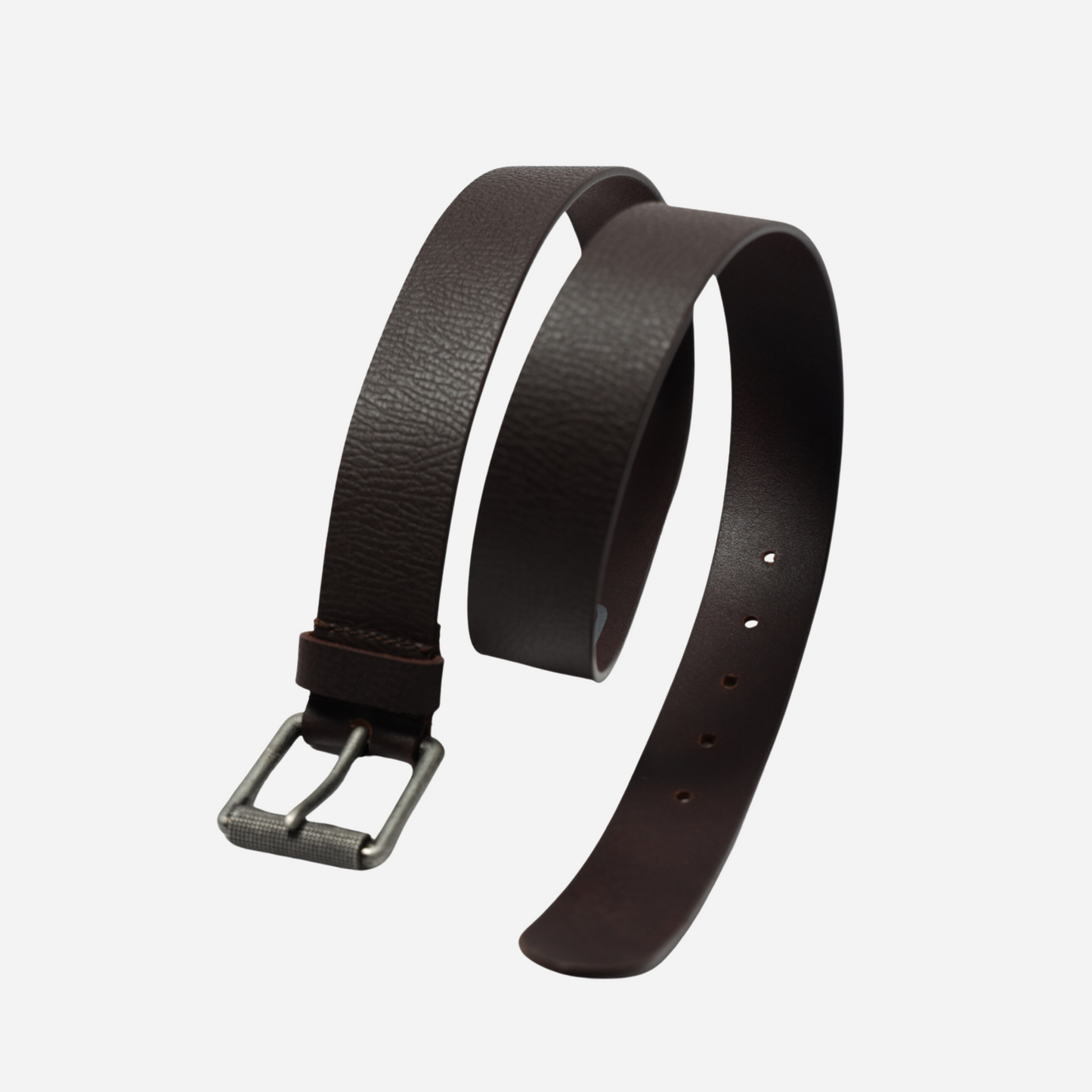 Heritage Leather Roller Buckle Belt