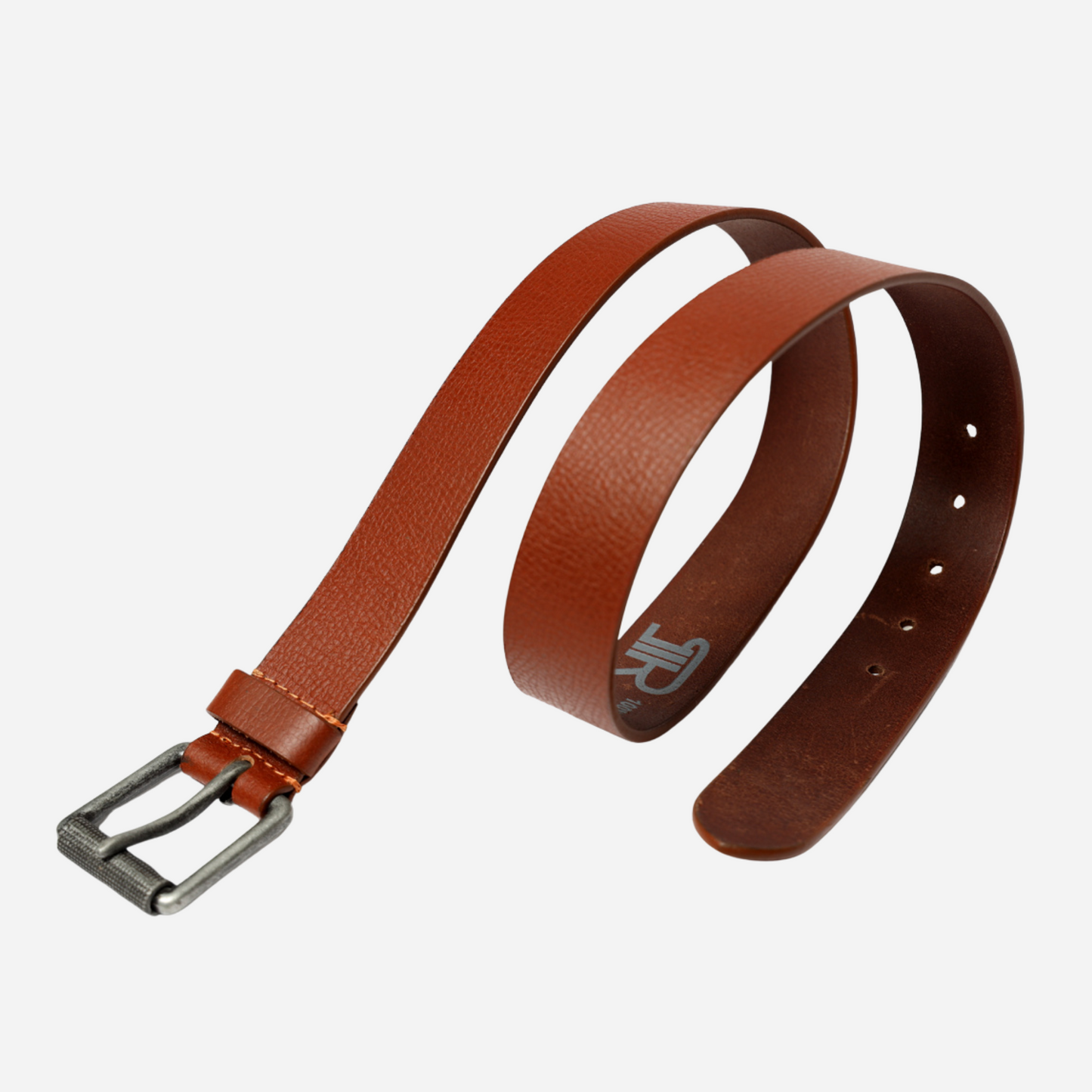 Heritage Leather Roller Buckle Belt