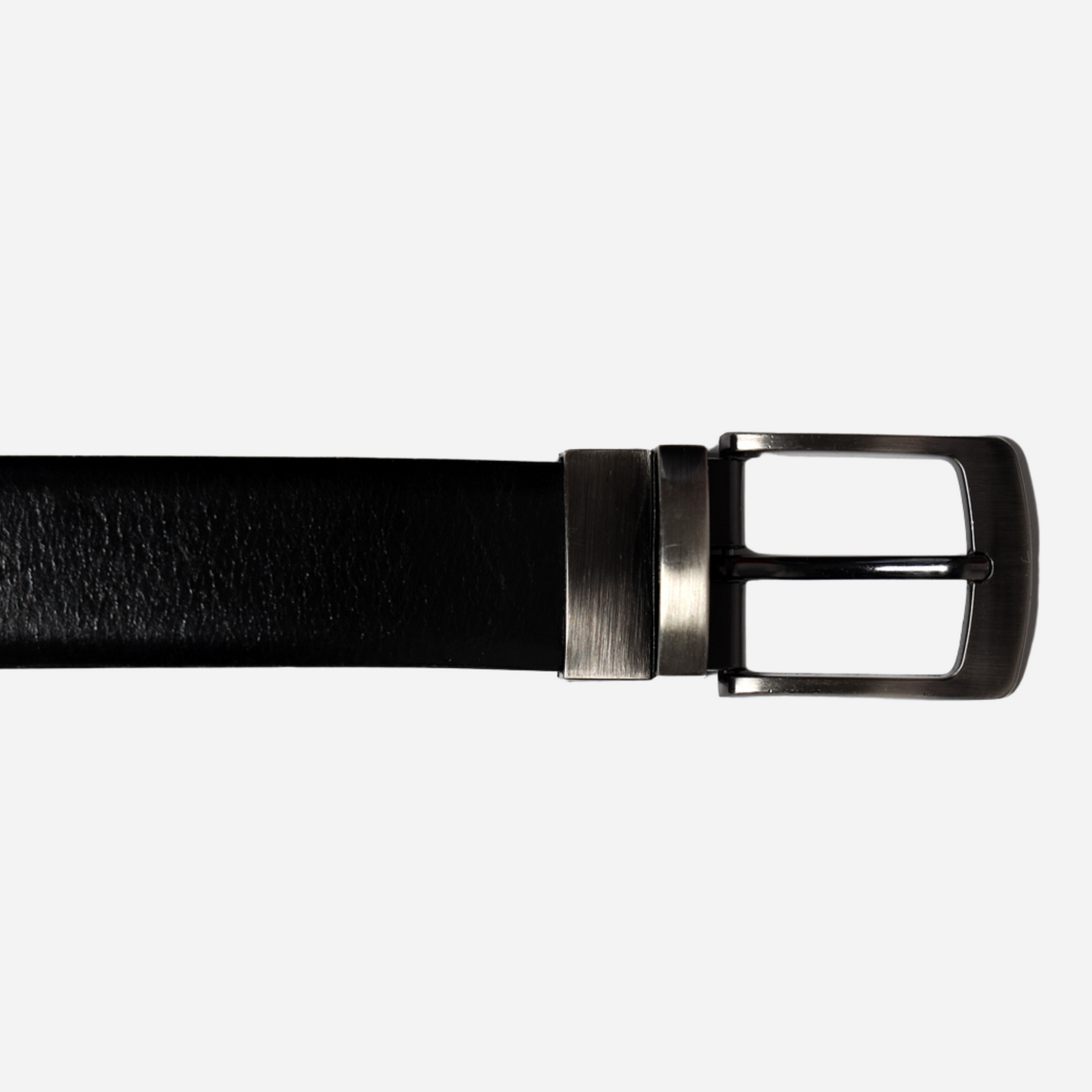 black leather belt 