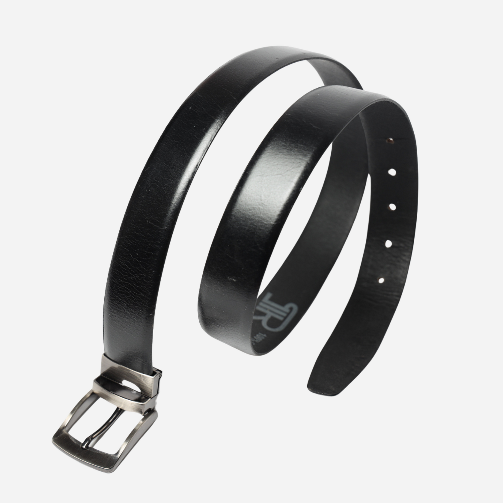 black leather belt 