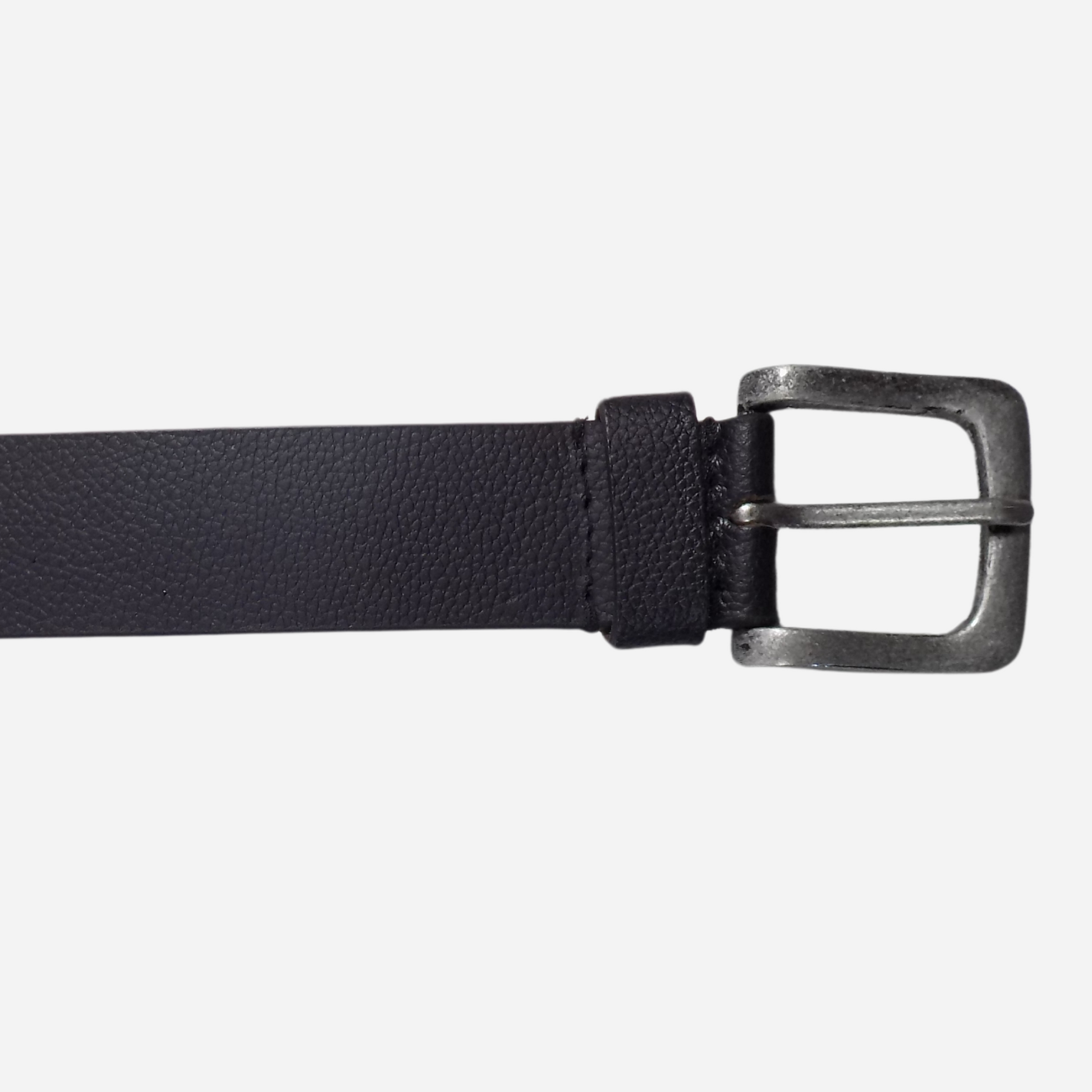 black leather belt 