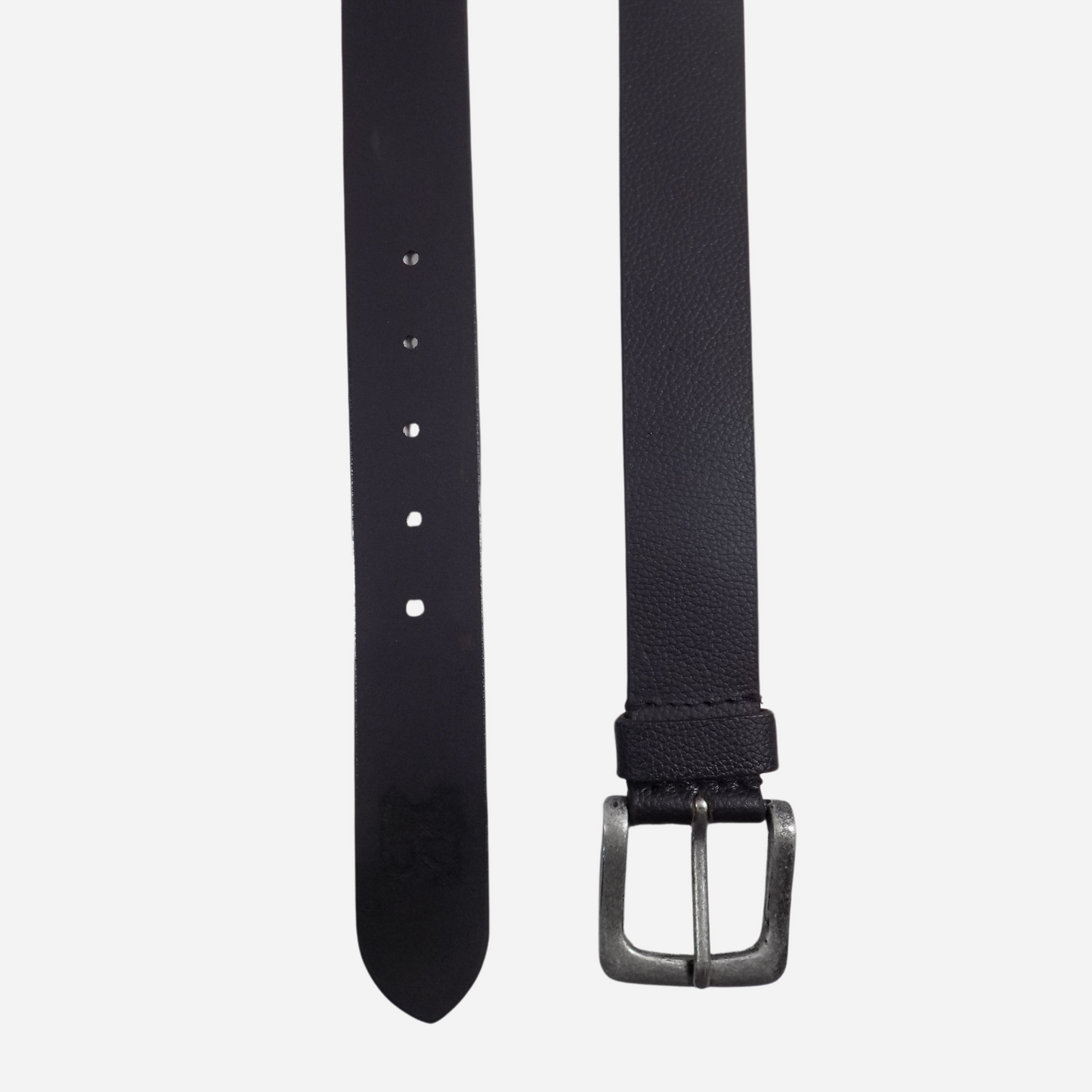 black leather belt 