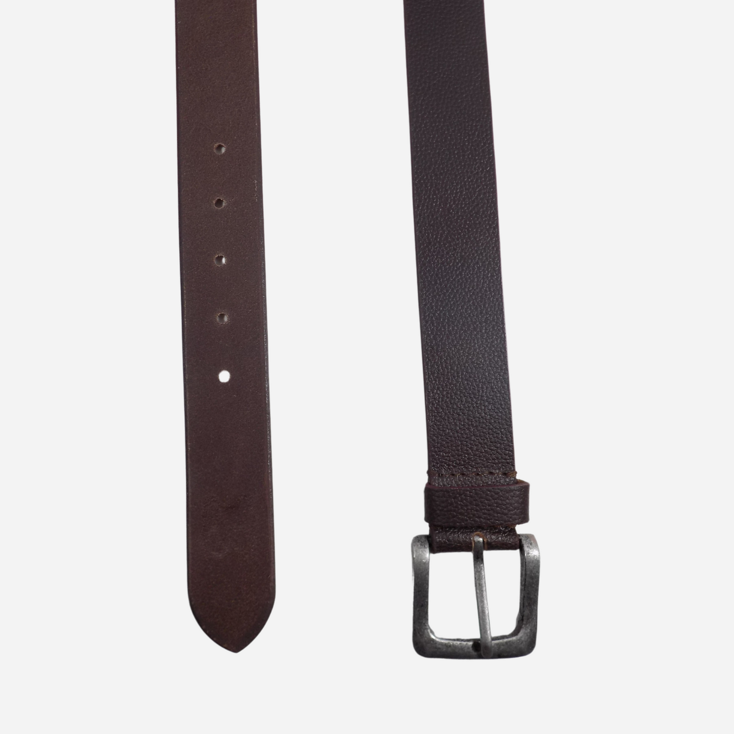 brown leather belt 