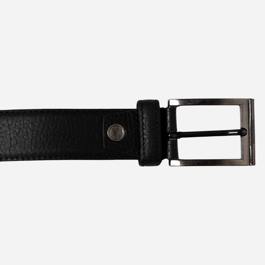 black leather belt 