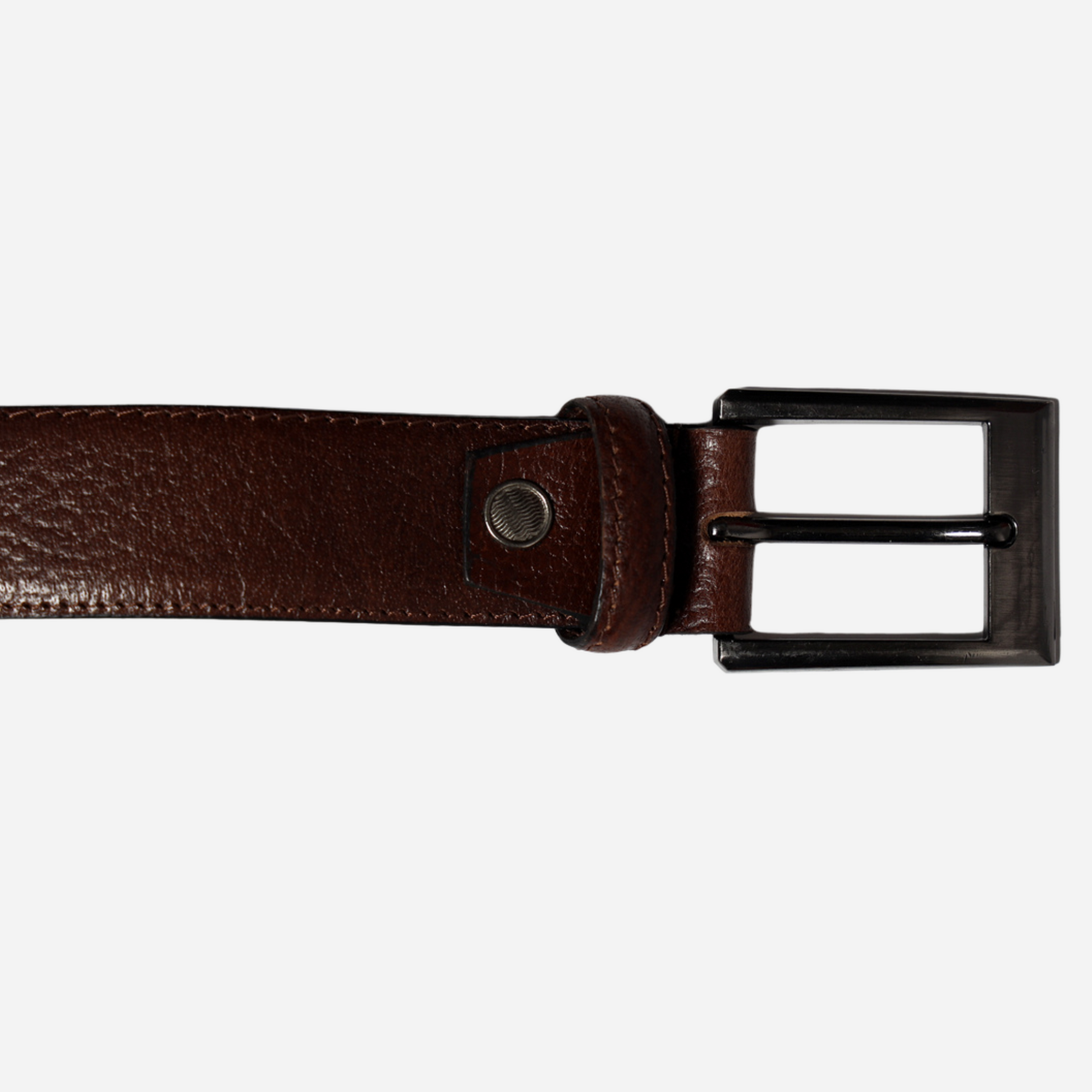 brown leather belt 