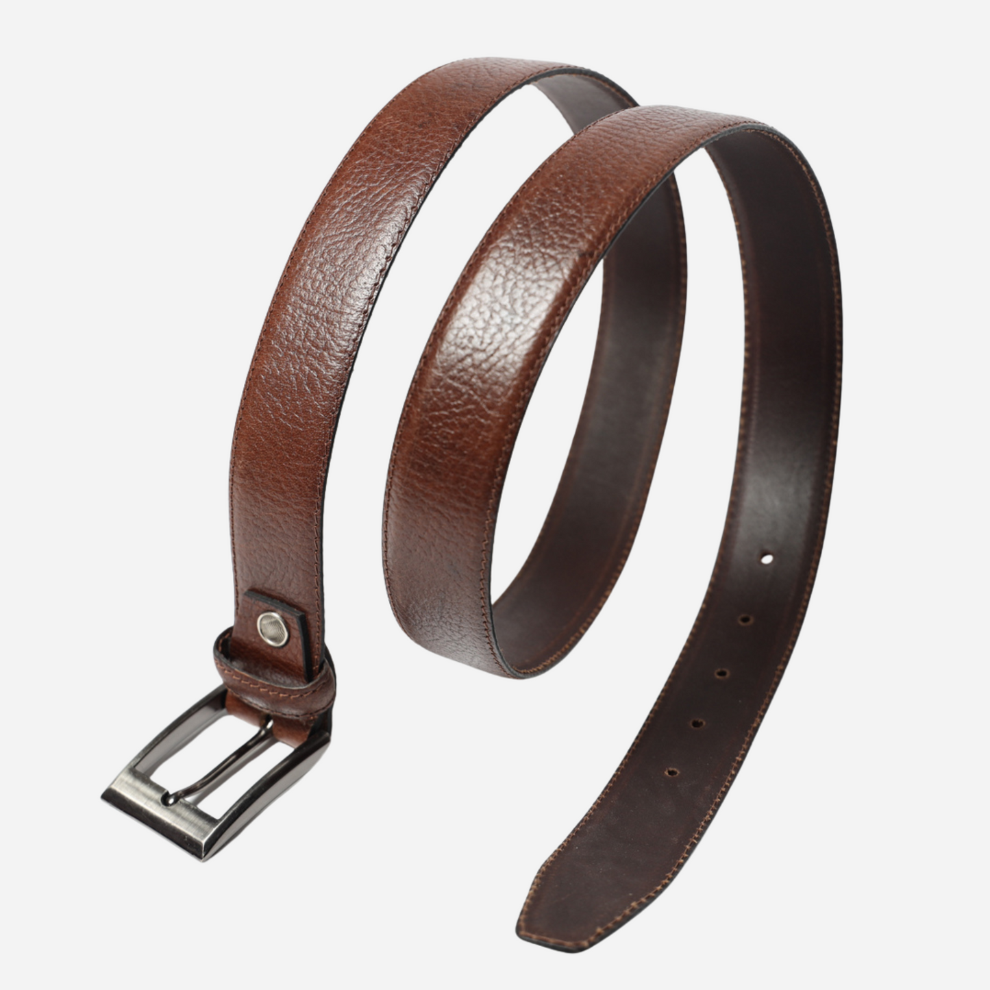 brown leather belt 