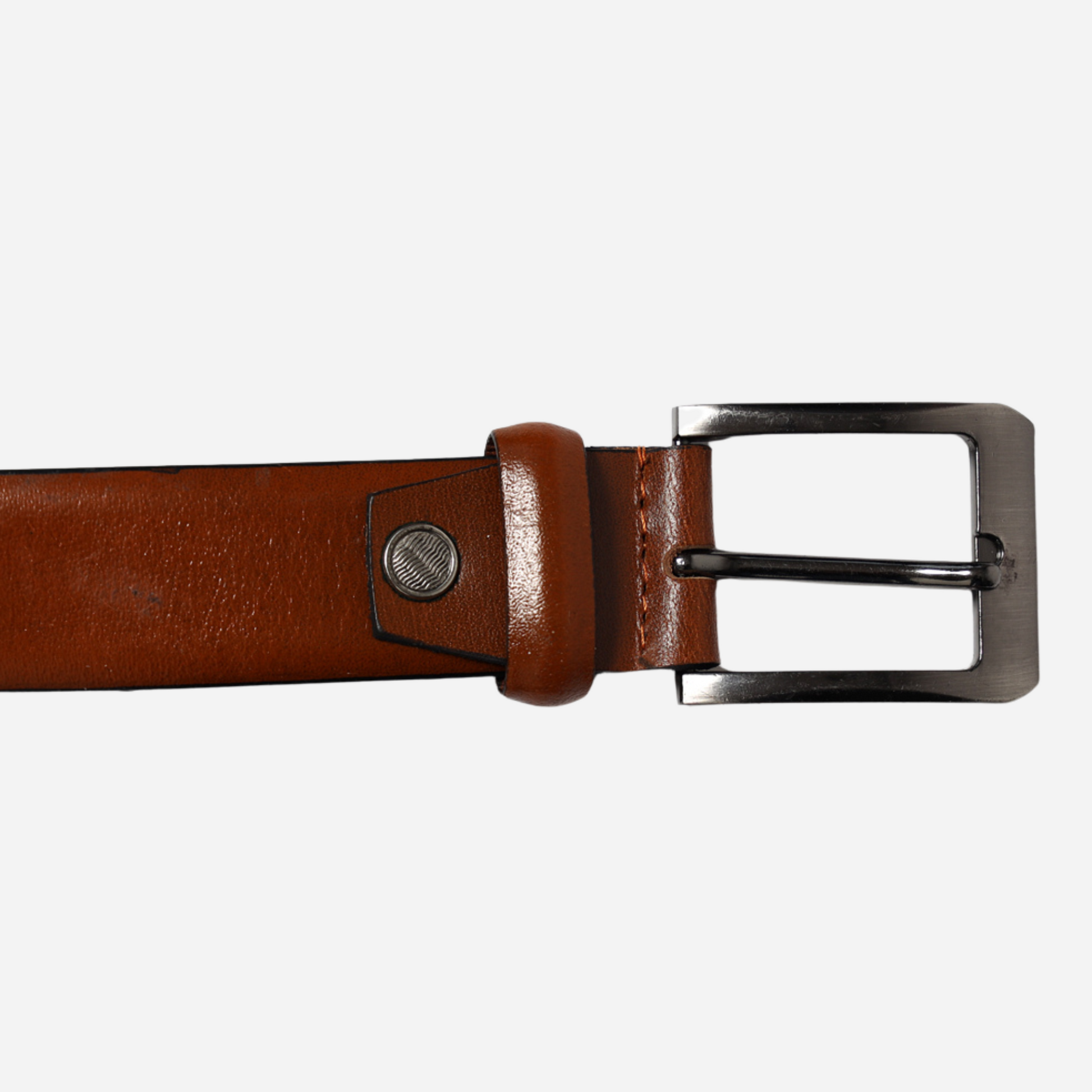 tan leather belt