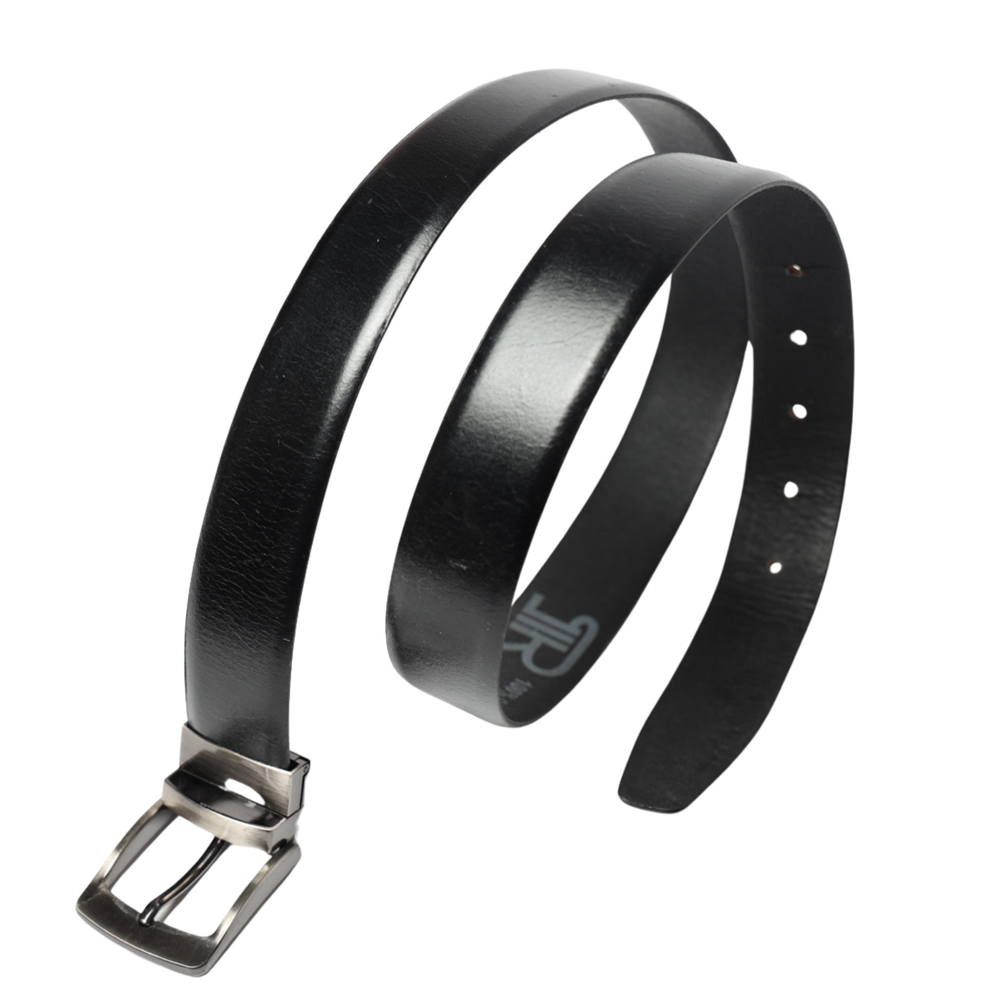 black leather belt 