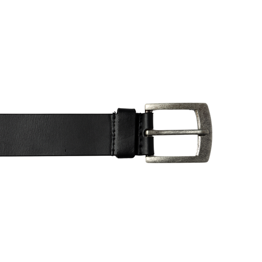 black leather belt 