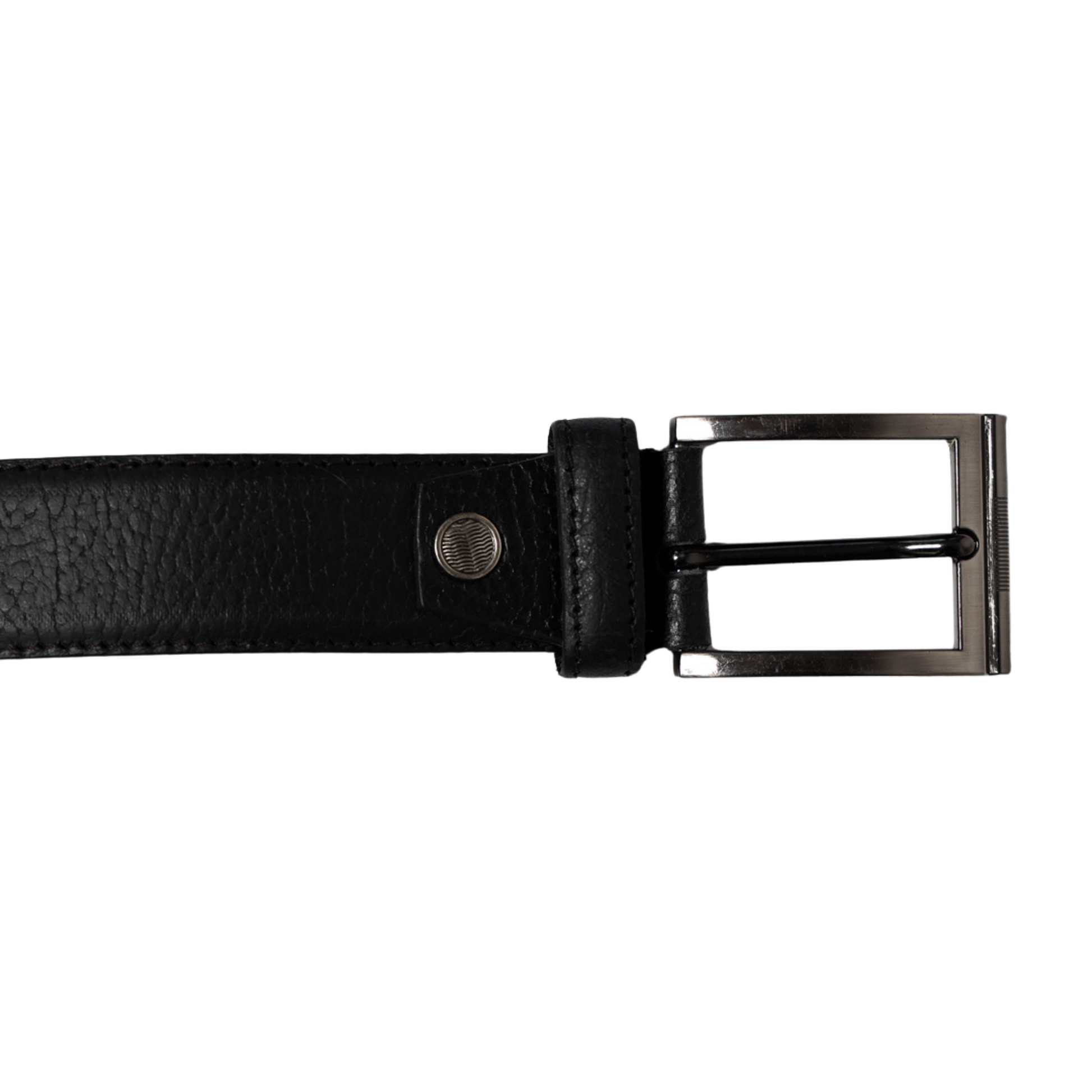 black leather belt 