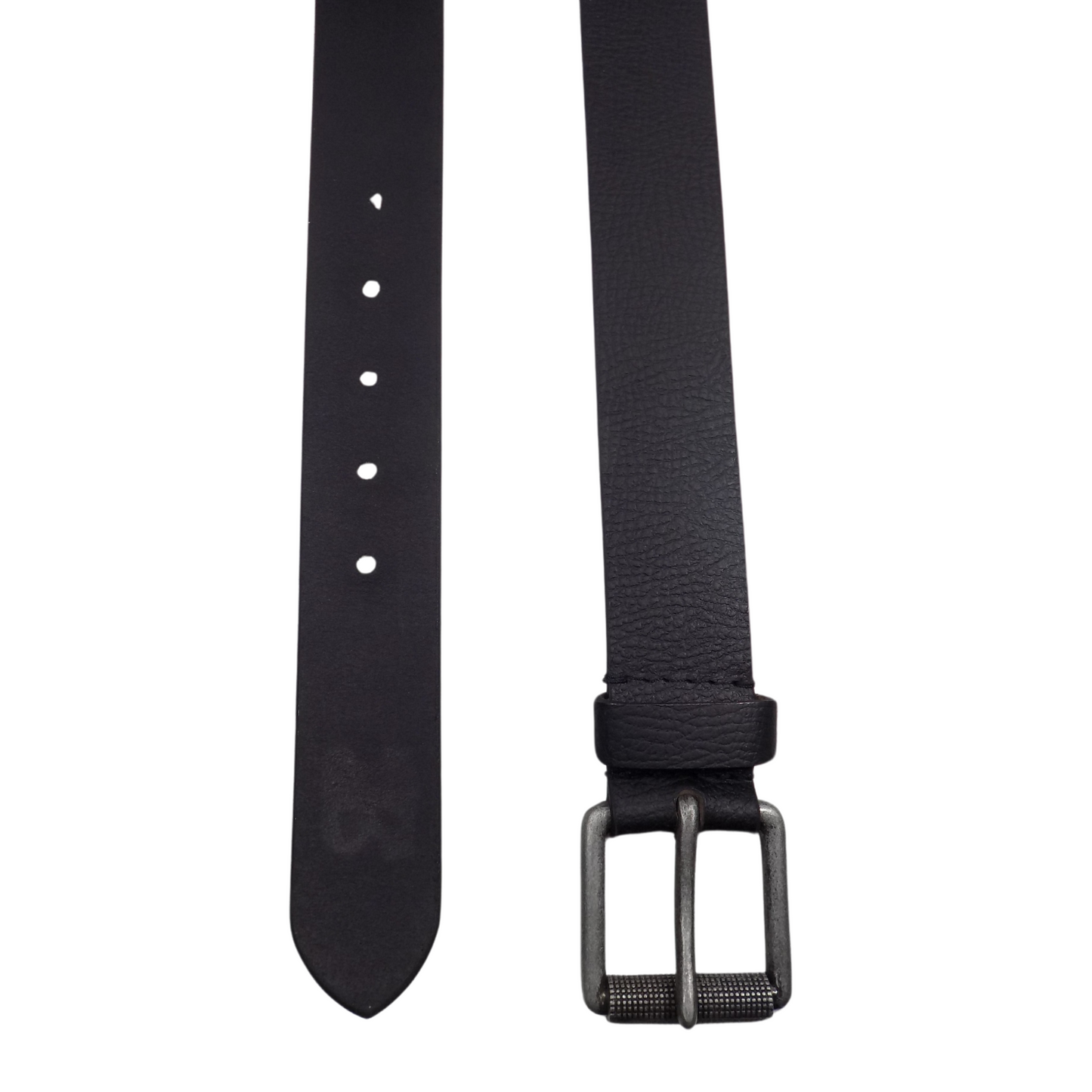 black leather belt 