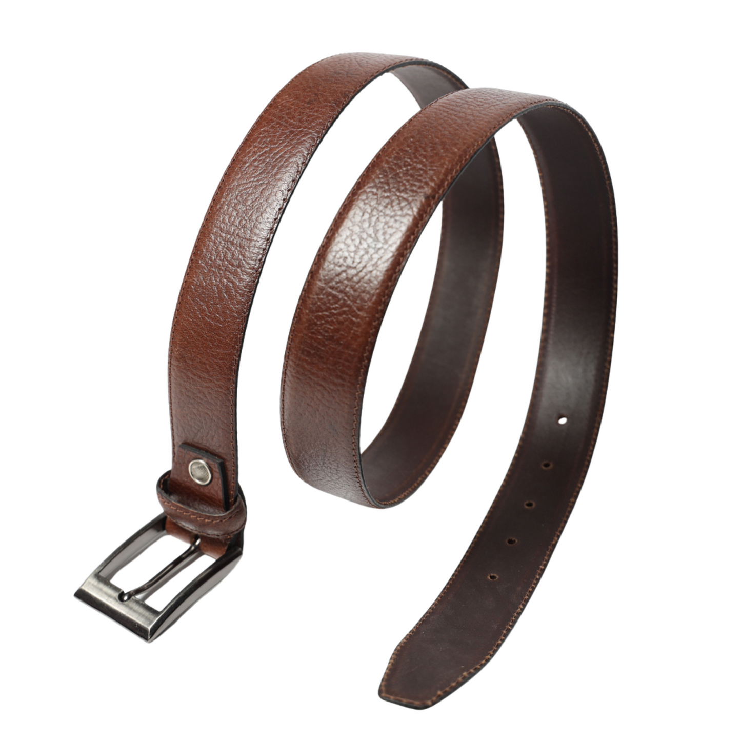 brown leather belt 